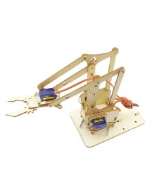 4 DOF Wooden Robotic Arm Kit