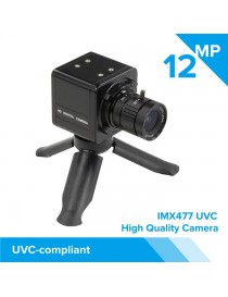 High Quality Complete USB Camera Bundle, 12MP 1/2.3 Inch IMX477 Camera Module with 6mm CS-Mount Lens
