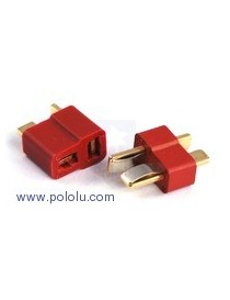 T Connector Male-Female Pair