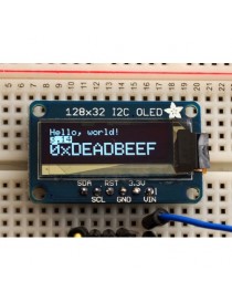 Monochrome 128x32 I2C OLED...