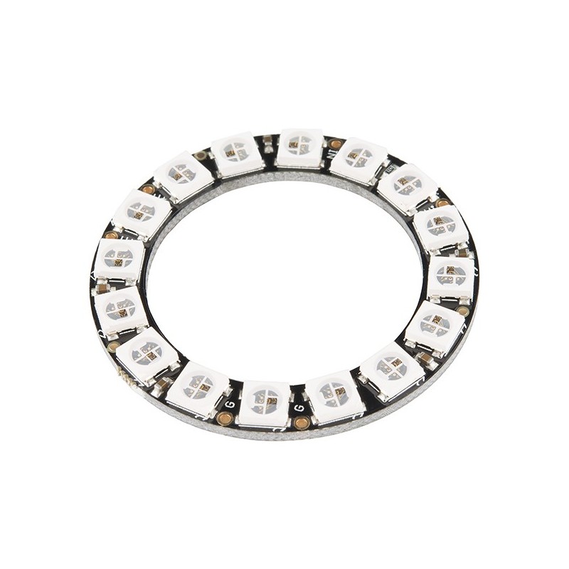 NeoPixel Ring - 16 x WS2812 5050 RGB LED NeoPixel Ring - 16 x WS2812 5050 RGB LED