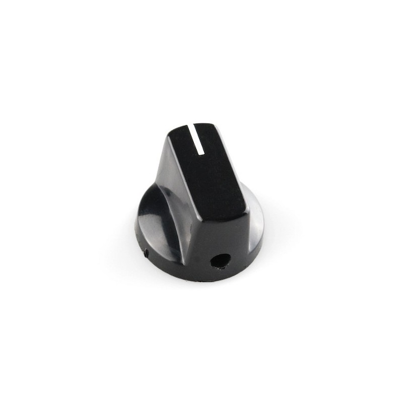 Black Knob - 15x19mm