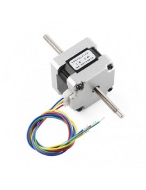 Stepper Motor - 29 oz.in (200 steps/rev, Threaded Shaft)